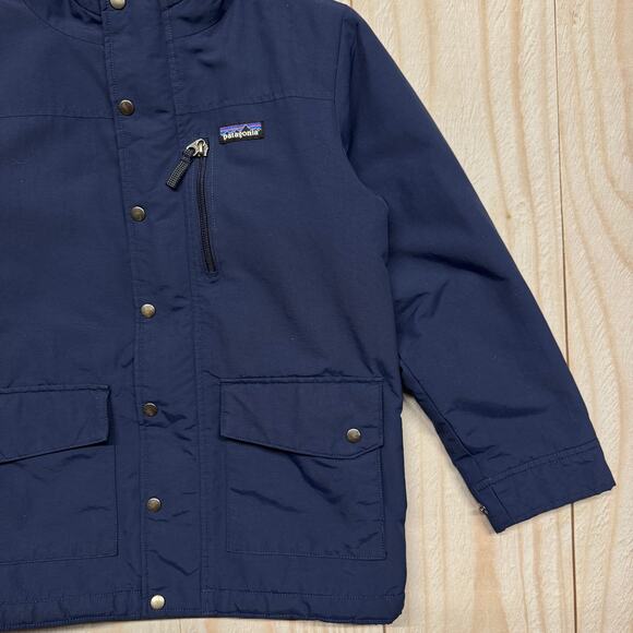 Patagonia Boys M 10 Infurno Sherpa Fleece Lined Water-Resistant Hoody Jacket - Picture 5 of 11